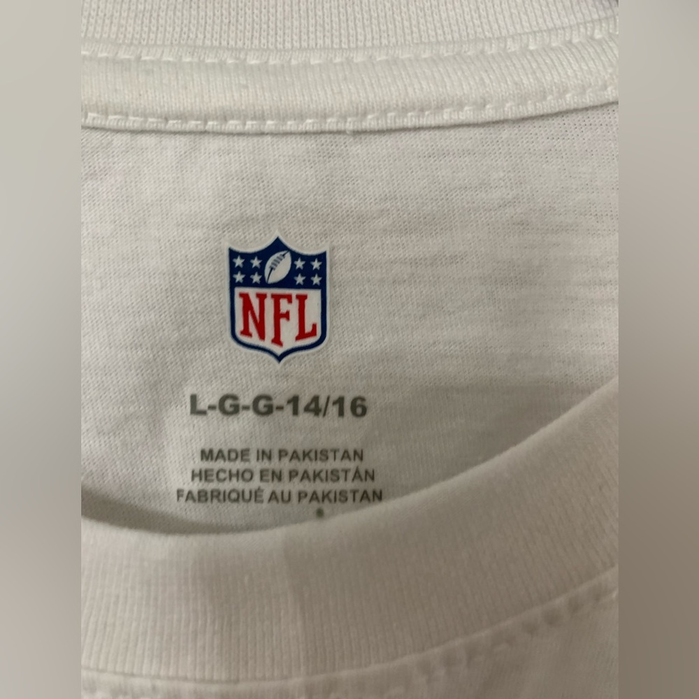 NEW KIDS PATRIOTS WHITE T-SHIRT MULTIPLE SIZES - Picture 3 of 5